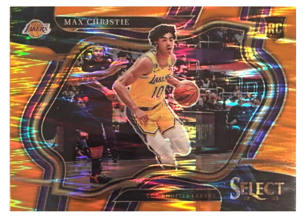 2022-23 Panini Select Base Set Max Christie #293 card