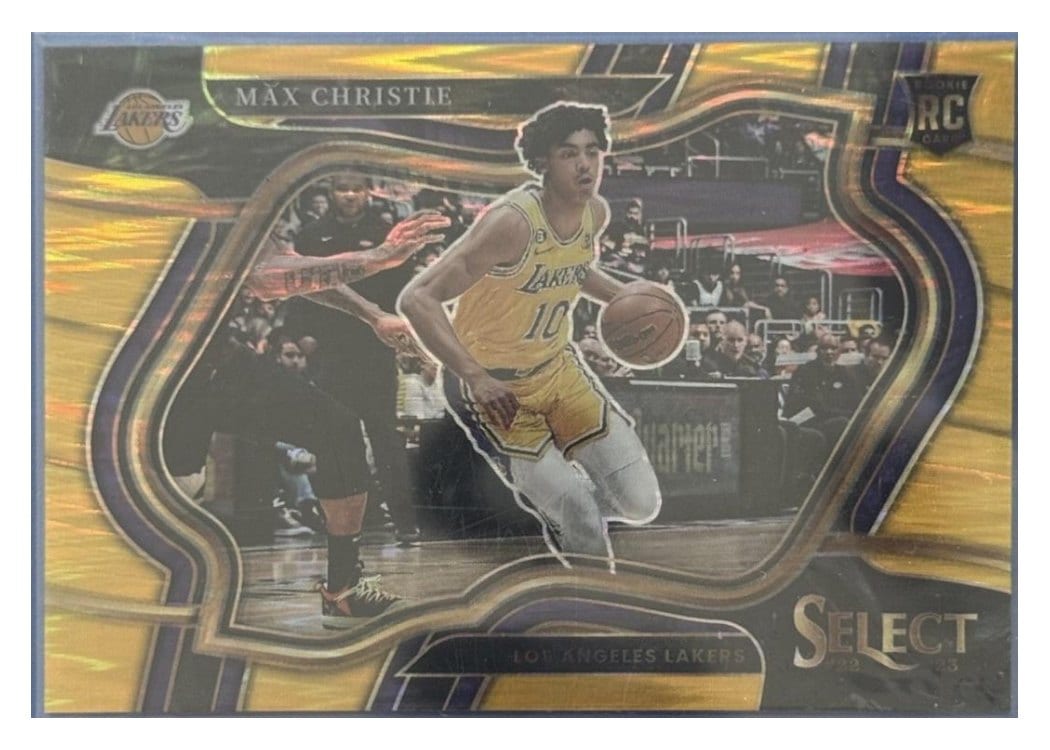 2022-23 Panini Select Base Set Max Christie #293 card