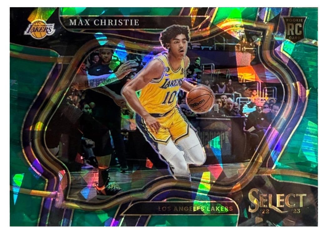 2022-23 Panini Select Base Set Max Christie #293 card