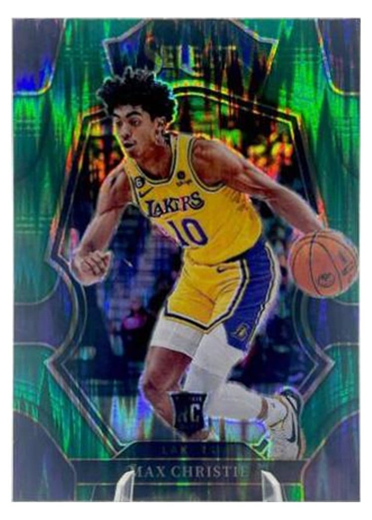 2022-23 Panini Select Base Set Max Christie #293 card