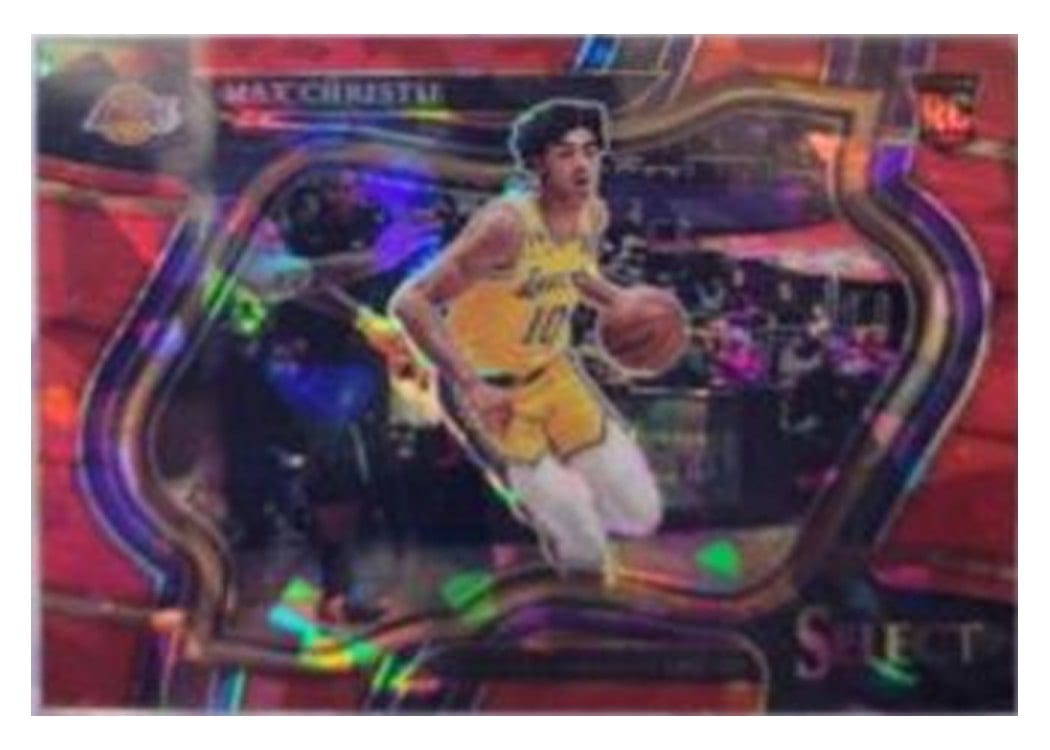 2022-23 Panini Select Base Set Max Christie #293 card