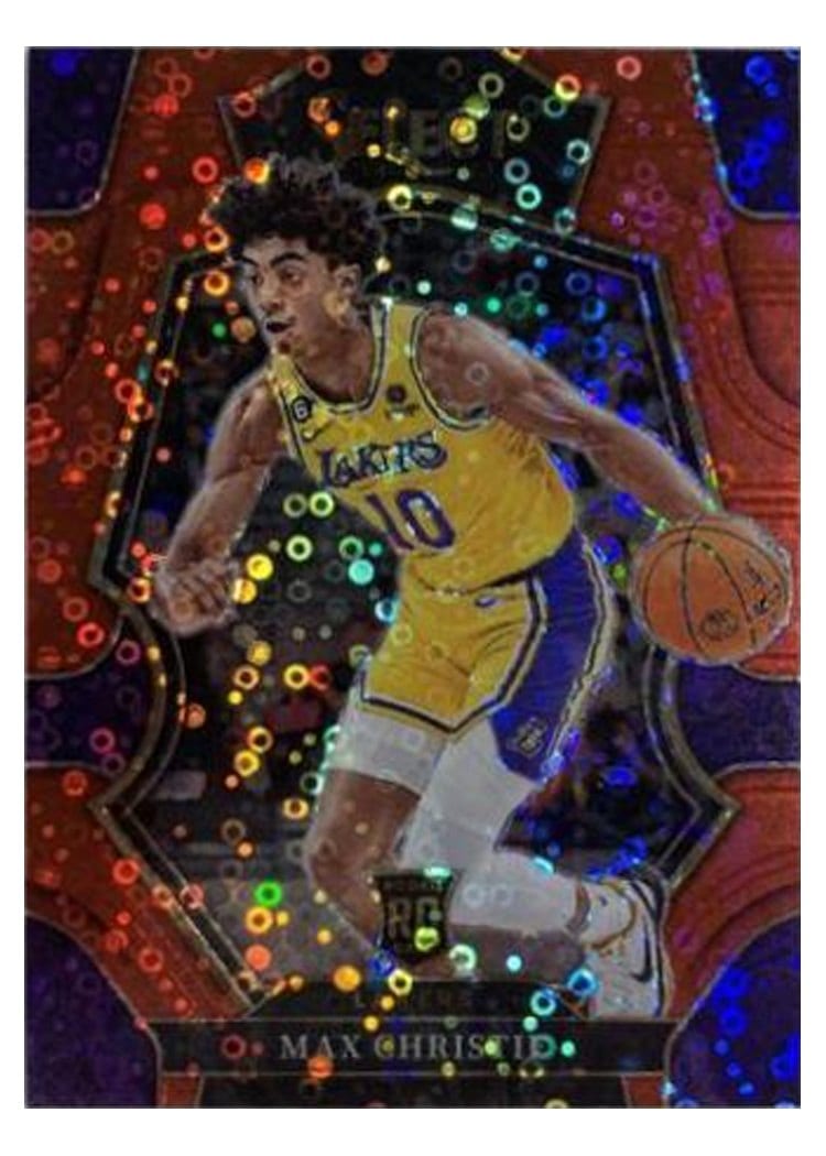 2022-23 Panini Select Base Set Max Christie #293 card