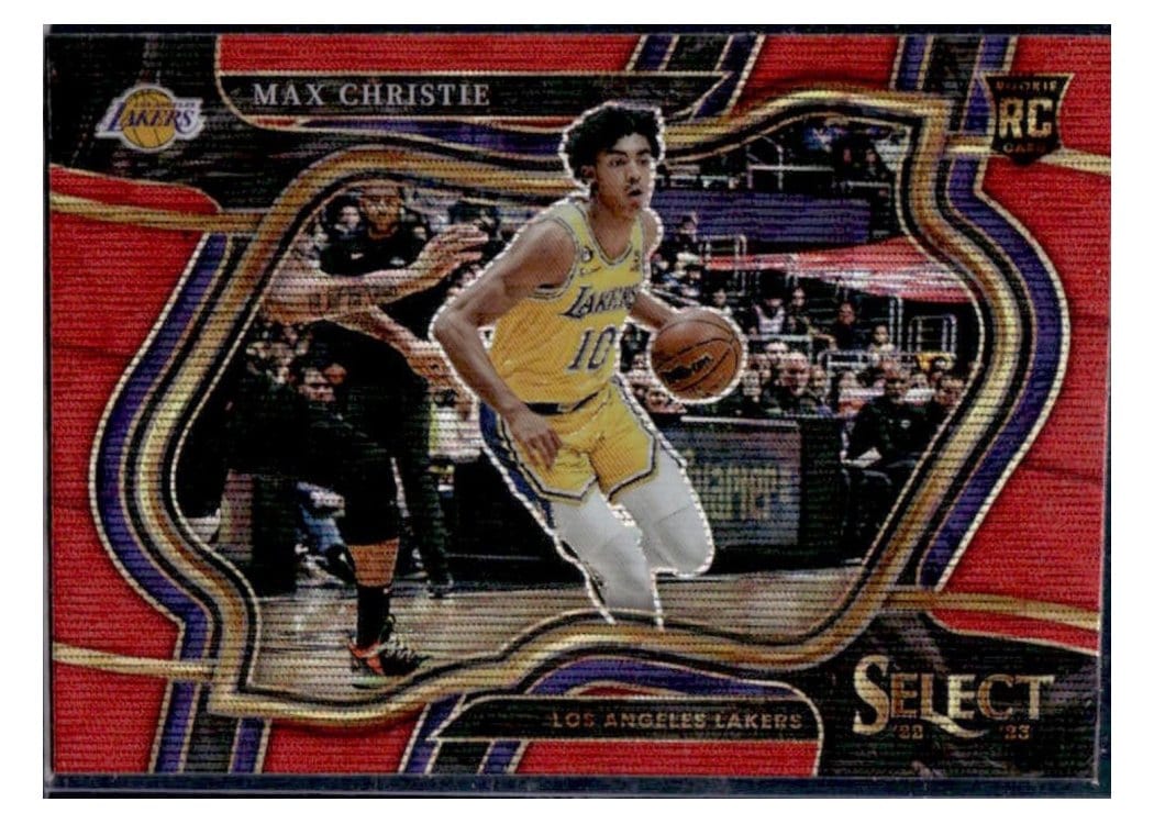 2022-23 Panini Select Base Set Max Christie #293 card