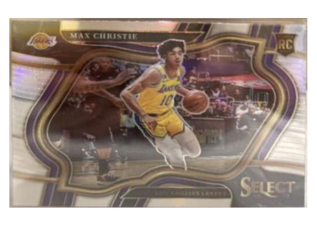 2022-23 Panini Select Base Set Max Christie #293 card