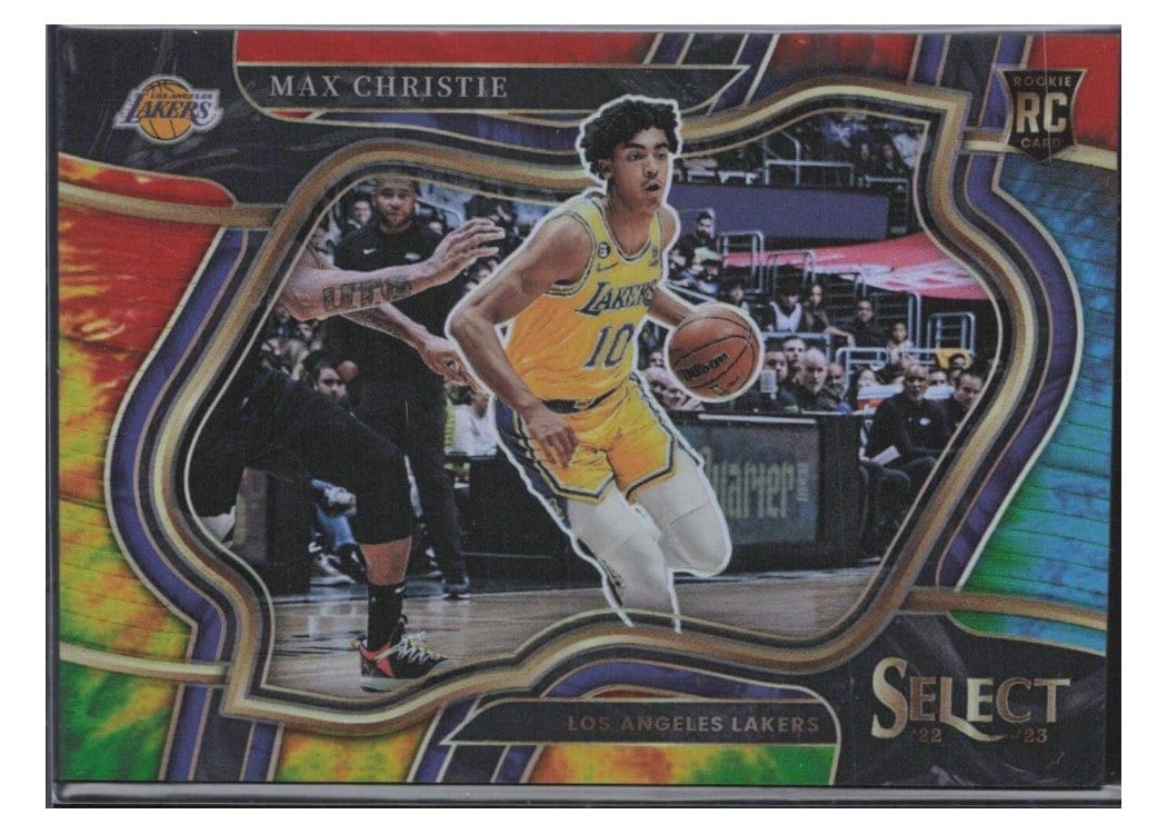 2022-23 Panini Select Base Set Max Christie #293 card