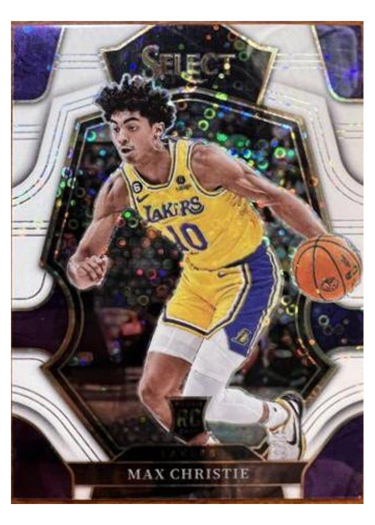 2022-23 Panini Select Base Set Max Christie #293 card