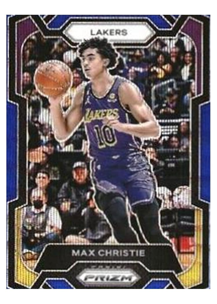 2023-24 Panini Prizm Base Set Max Christie #123 card