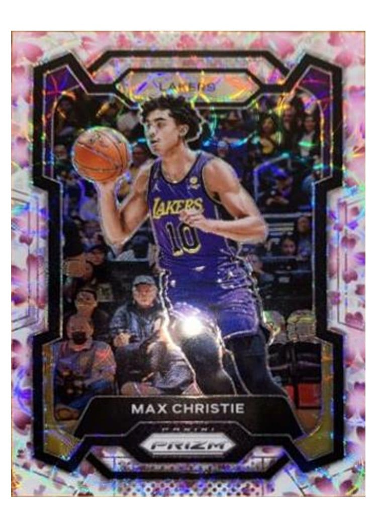 2023-24 Panini Prizm Base Set Max Christie #123 card