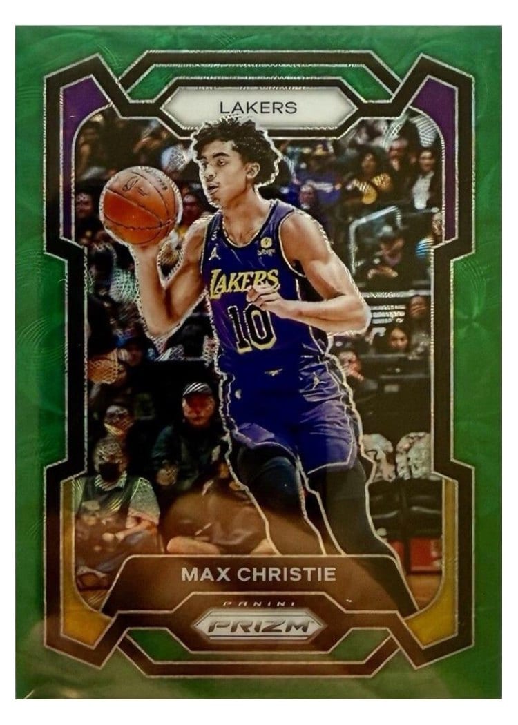 2023-24 Panini Prizm Base Set Max Christie #123 card