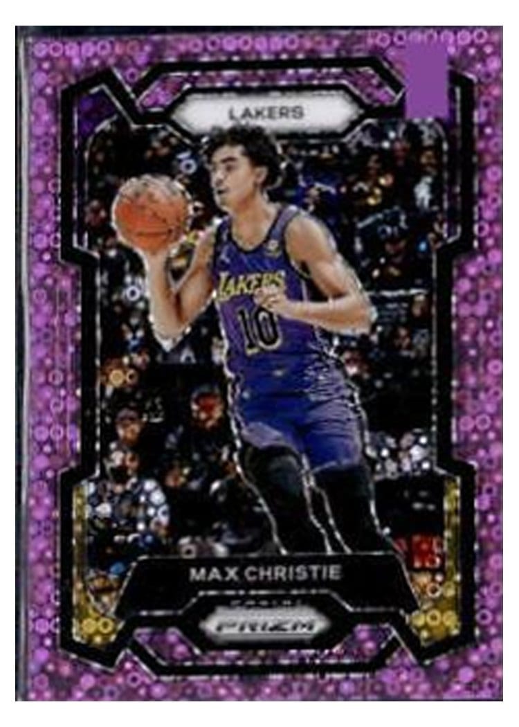 2023-24 Panini Prizm Base Set Max Christie #123 card