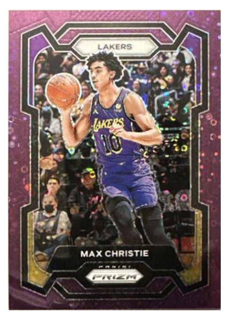 2023-24 Panini Prizm Base Set Max Christie #123 card