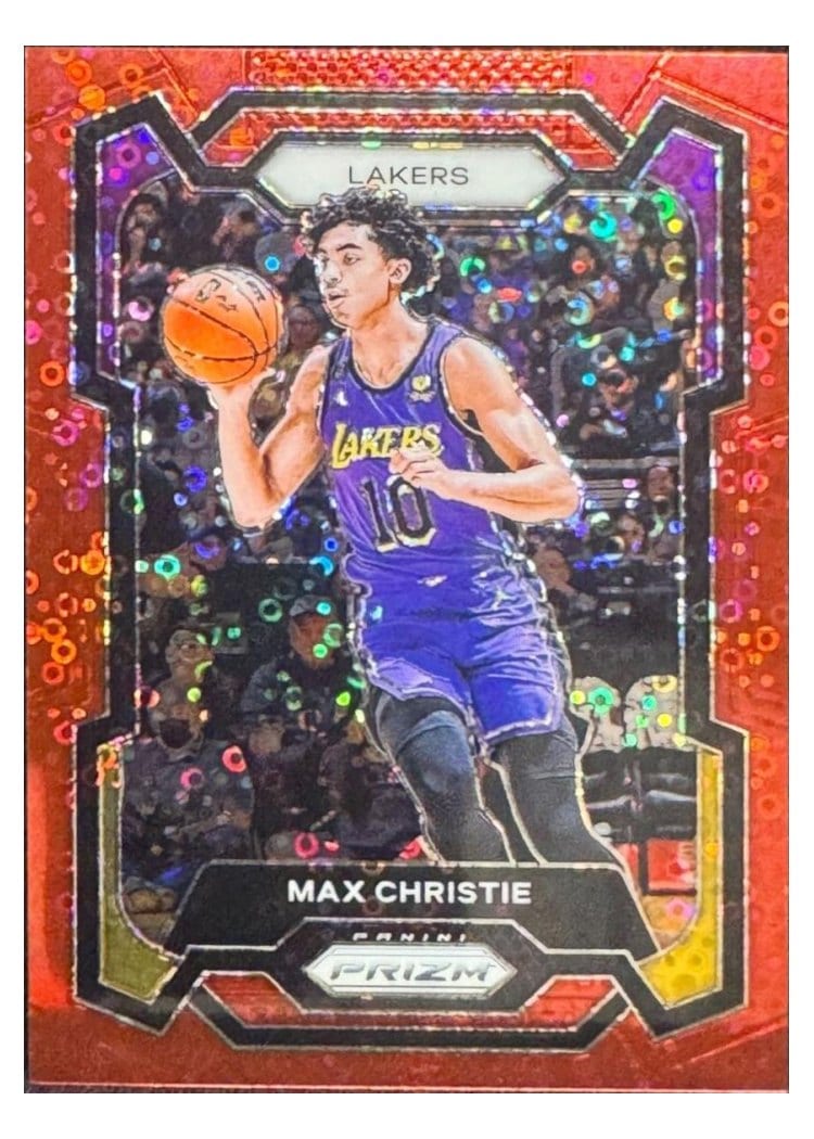 2023-24 Panini Prizm Base Set Max Christie #123 card