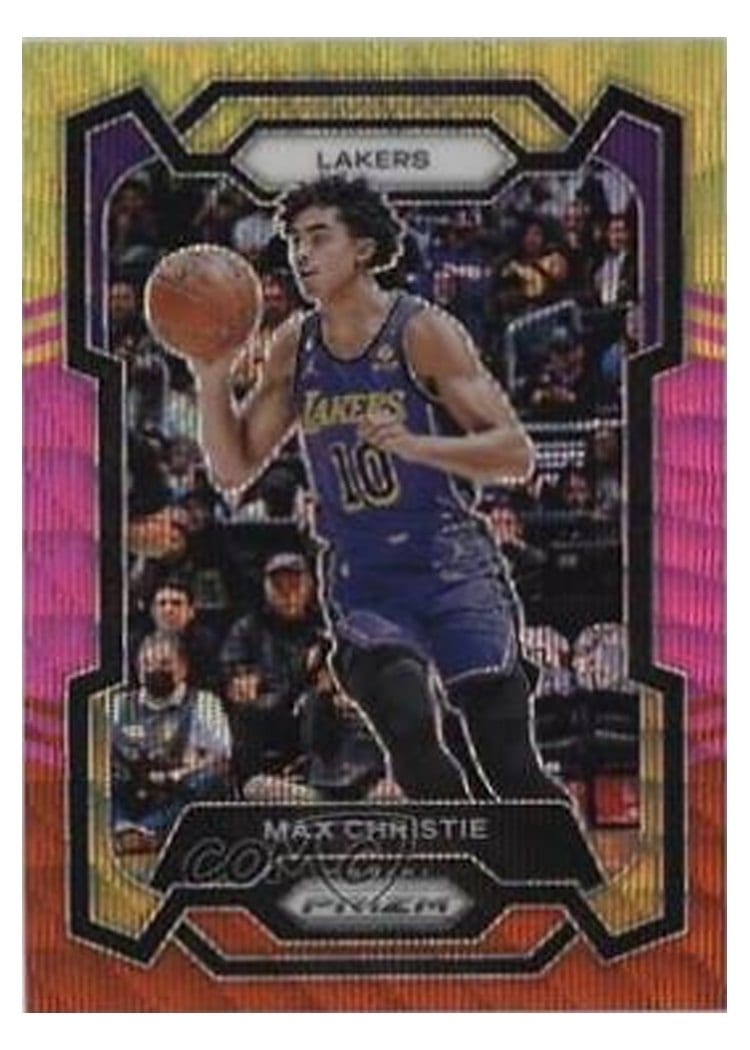 2023-24 Panini Prizm Base Set Max Christie #123 card