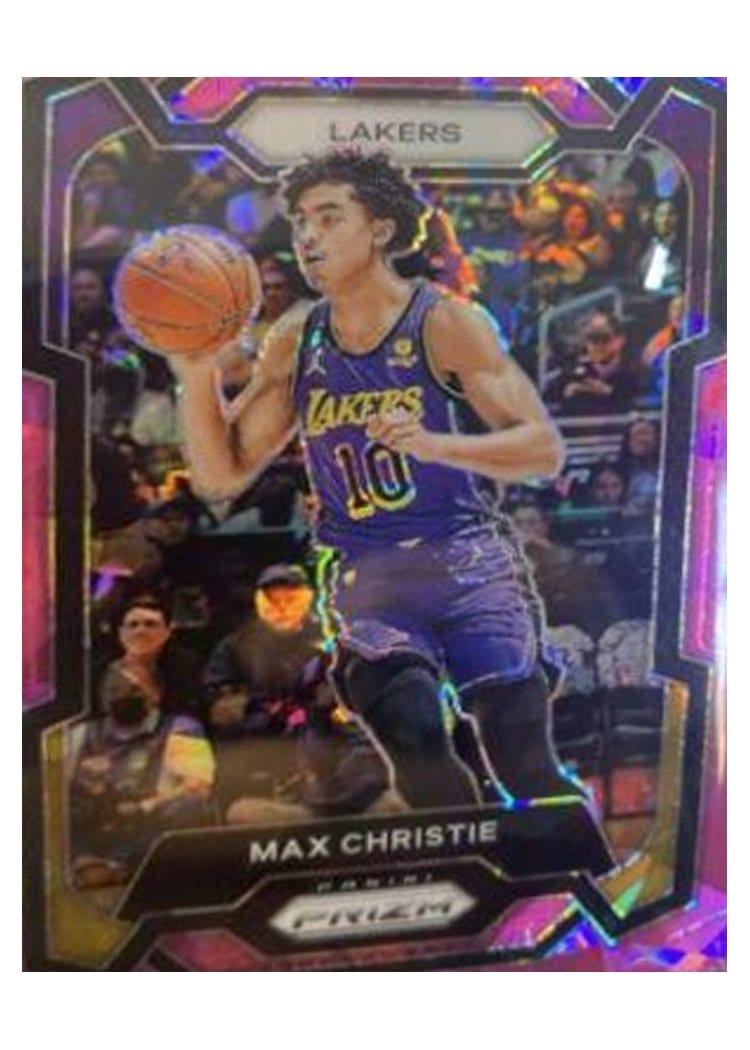2023-24 Panini Prizm Base Set Max Christie #123 card
