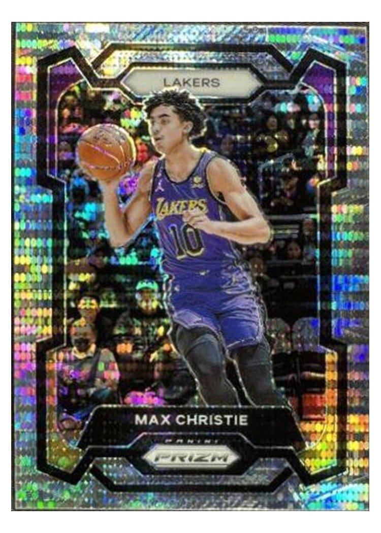 2023-24 Panini Prizm Base Set Max Christie #123 card