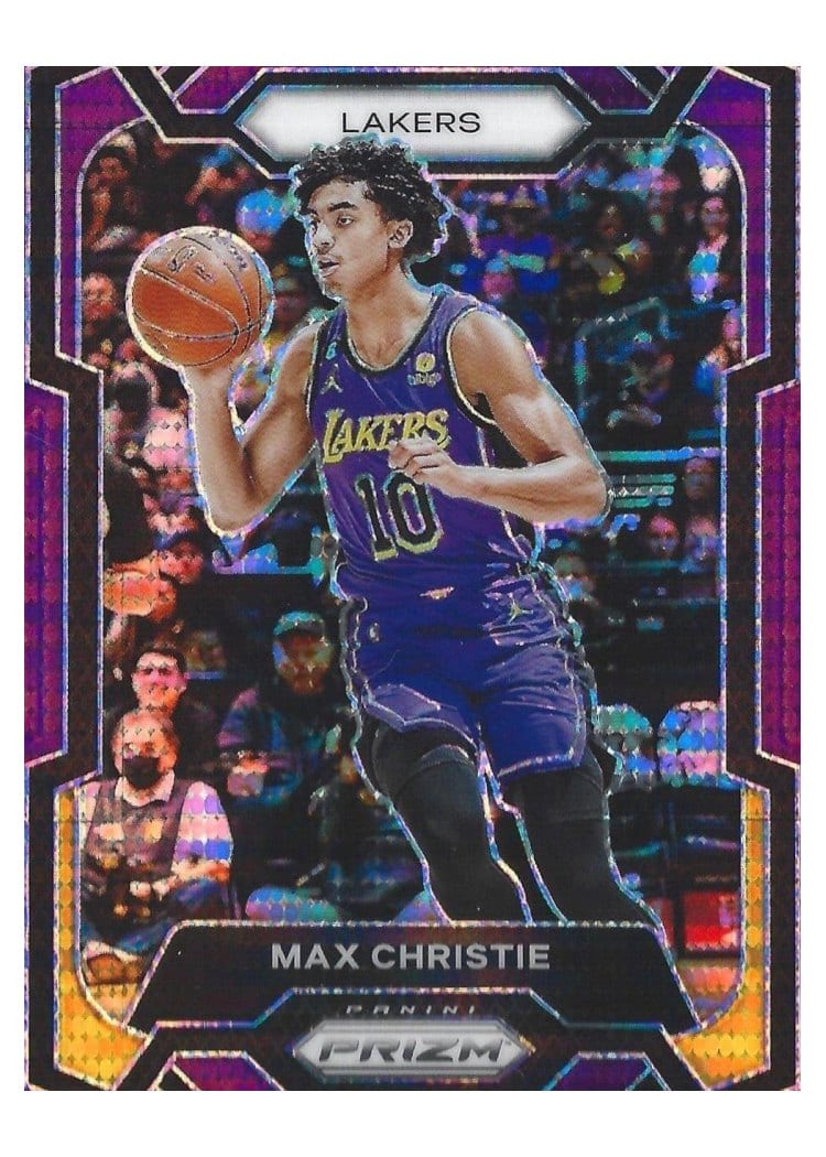 2023-24 Panini Prizm Base Set Max Christie #123 card