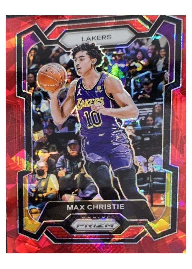 2023-24 Panini Prizm Base Set Max Christie #123 card