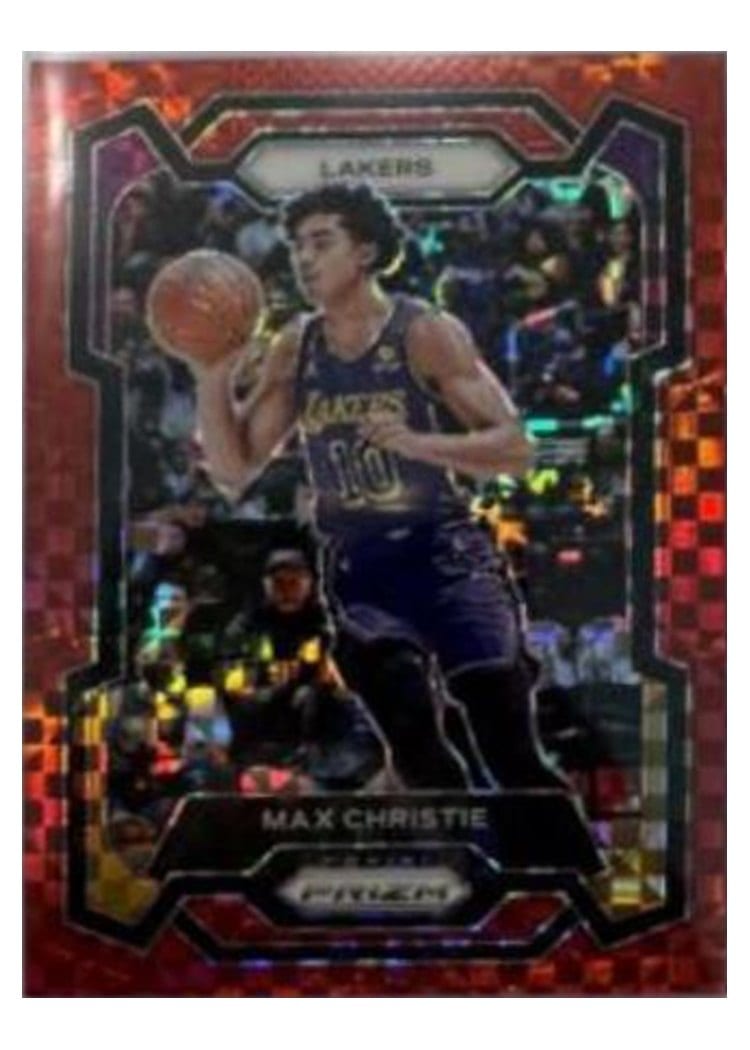 2023-24 Panini Prizm Base Set Max Christie #123 card