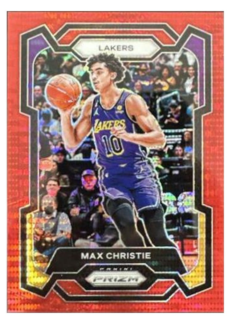 2023-24 Panini Prizm Base Set Max Christie #123 card