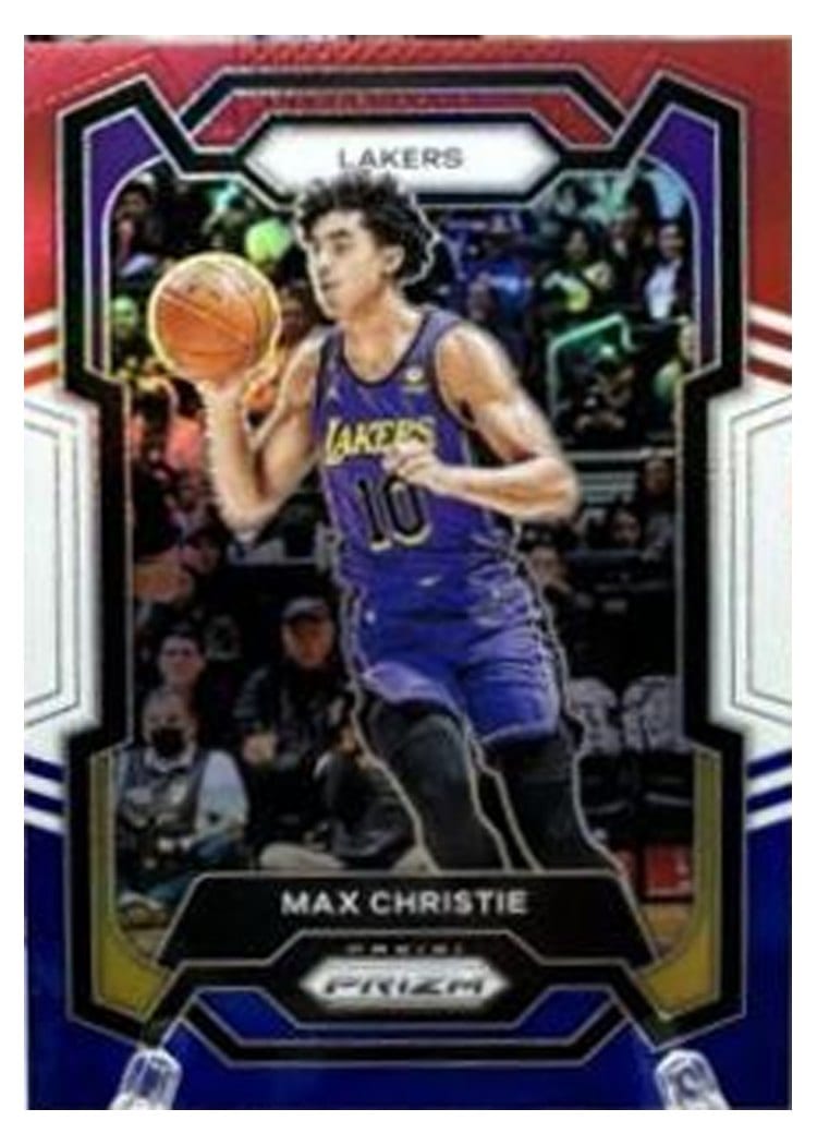 2023-24 Panini Prizm Base Set Max Christie #123 card