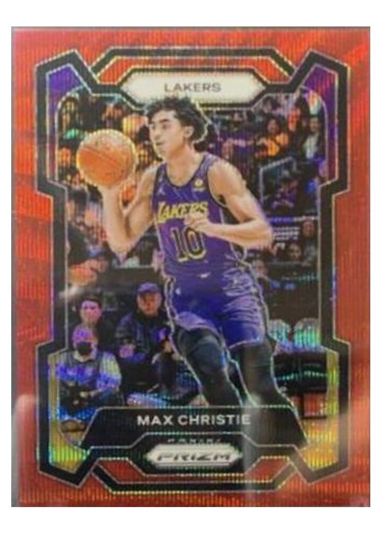 2023-24 Panini Prizm Base Set Max Christie #123 card