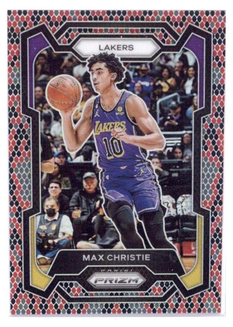 2023-24 Panini Prizm Base Set Max Christie #123 card