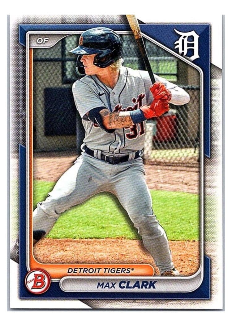 2024 Bowman Draft Base Set Max Clark #BD-104 card