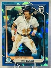 2024 Bowman Sapphire Edition Base Set Max Clark #BCP-74 card