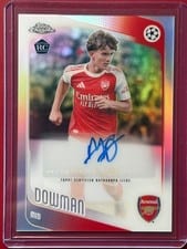 2026 Topps Chrome Premier League Autograph Max Dowman #CA-MD card