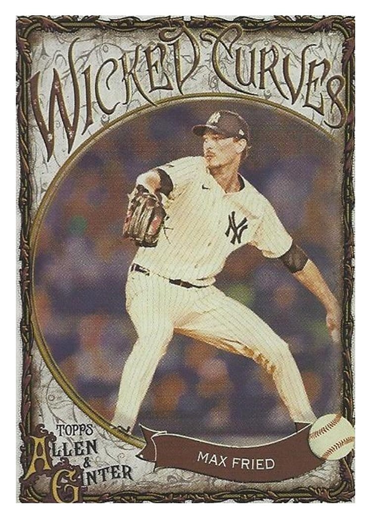 2025 Topps Allen & Ginter Wicked Curves Max Fried #WC-9 card