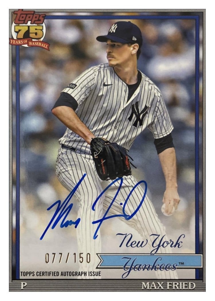 2026 Topps 1991 Topps Autographs Max Fried #91A-MF card