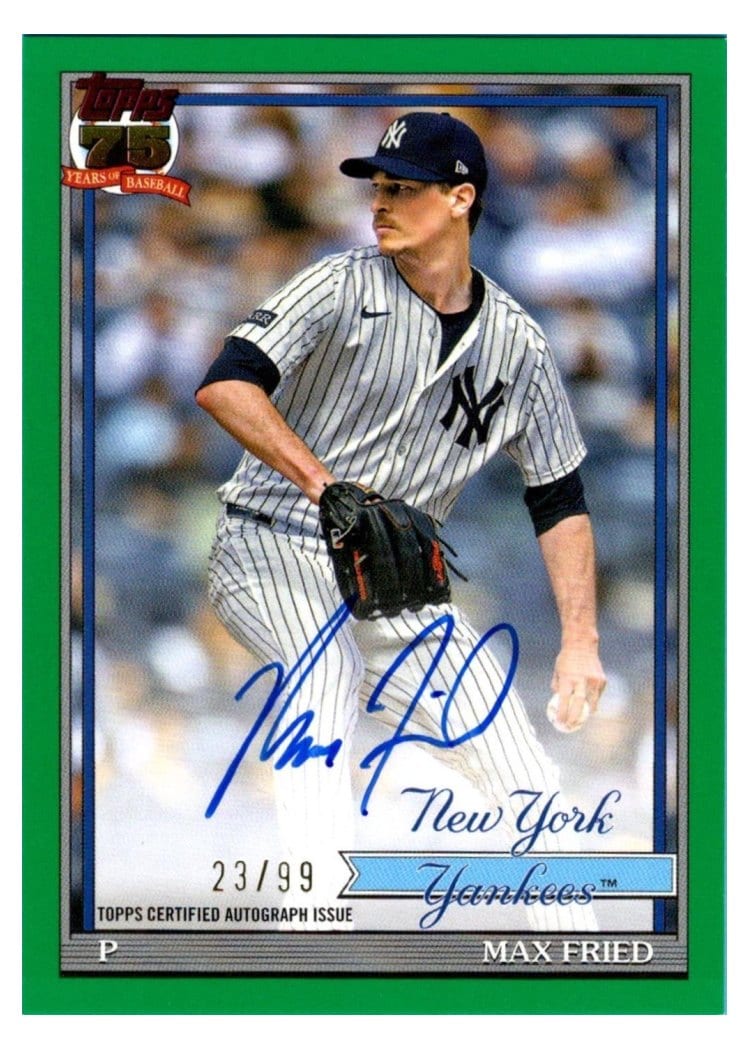 2026 Topps 1991 Topps Autographs Max Fried #91A-MF card