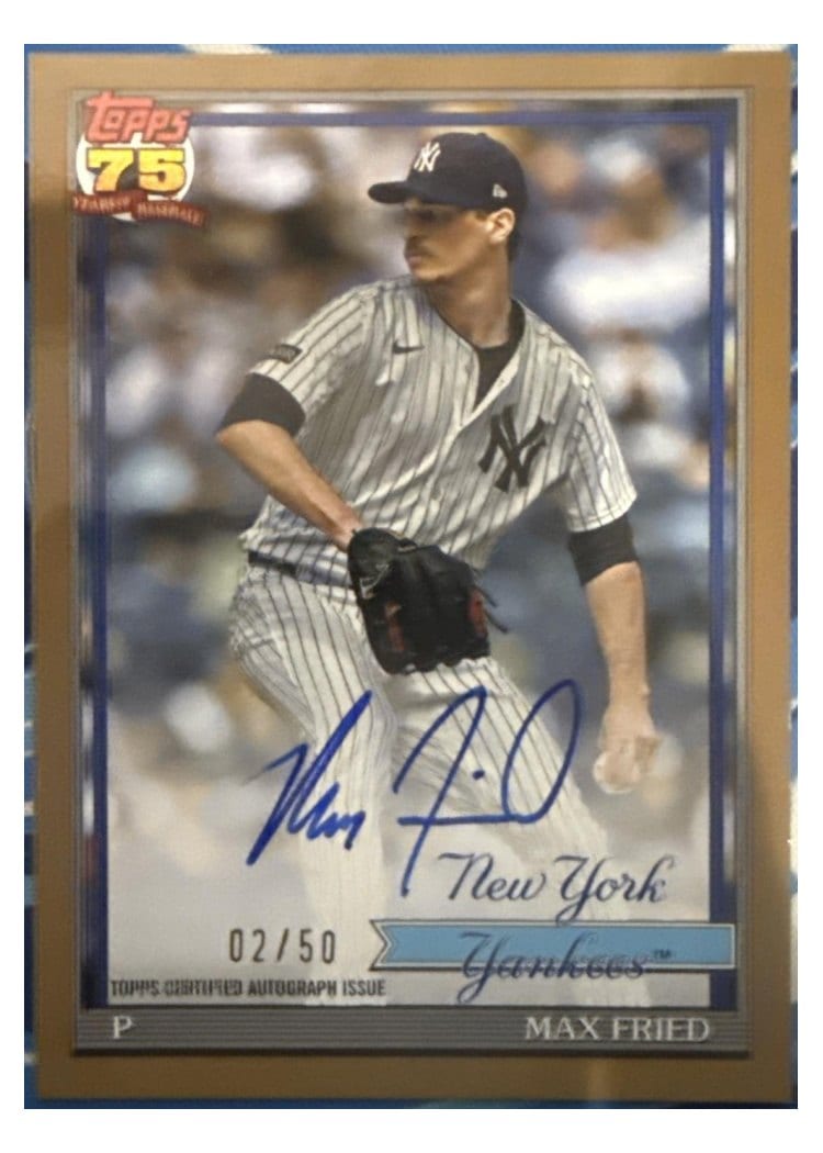 2026 Topps 1991 Topps Autographs Max Fried #91A-MF card