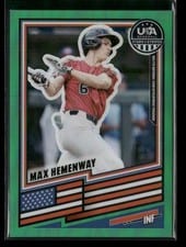2026 Panini Stars and Stripes Prizm USA Max Hemenway #152 card