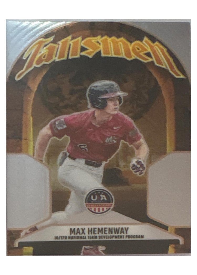 2026 Panini Stars & Stripes Prizm Talismen Max Hemenway #20 card