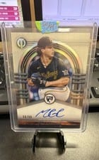 2022 Topps Tribute League Inauguration Autographs Max Kranick #LIA-MK card