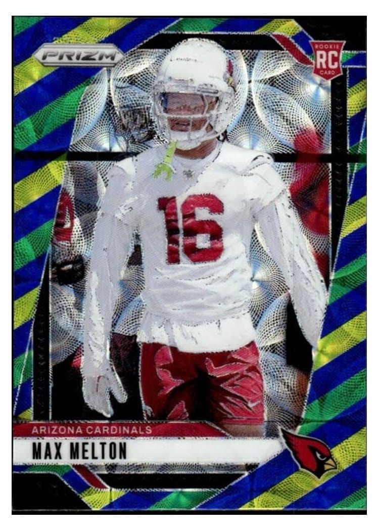 2024 Panini Prizm Base Set Max Melton #376 card