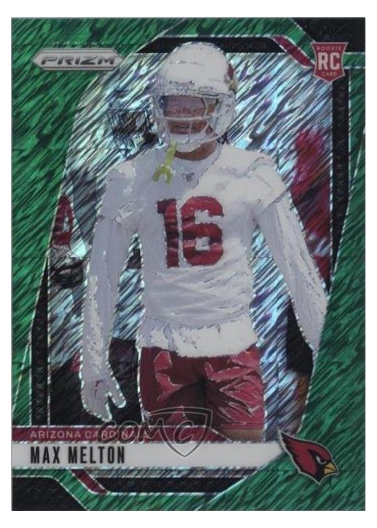 2024 Panini Prizm Base Set Max Melton #376 card