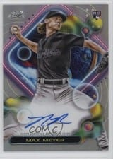 2023 Topps Cosmic Chrome Autographs Max Meyer #CCA-MM