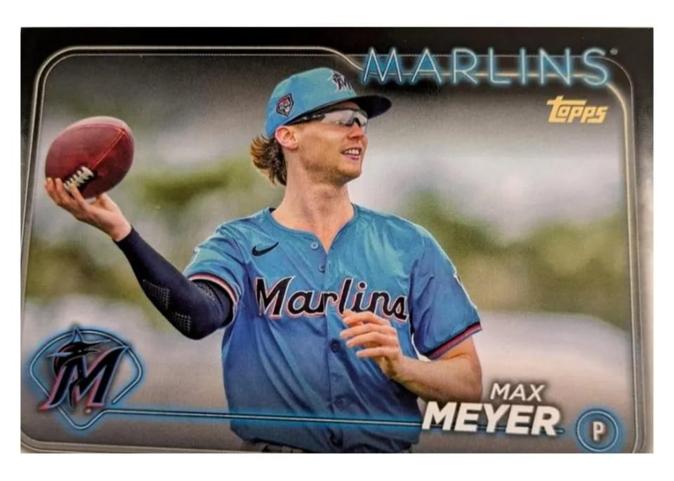 2024 Topps Update Base Set Max Meyer #US236 card