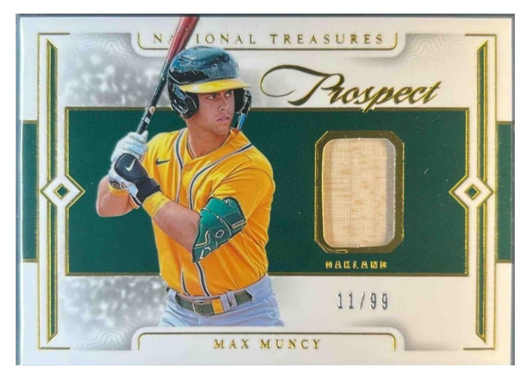 2024 Panini National Treasures Prospect Lumber Max Muncy #1 card