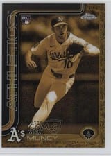 2025 Topps Gilded Collection Chrome Cast in Gold Max Muncy #CG-8 card