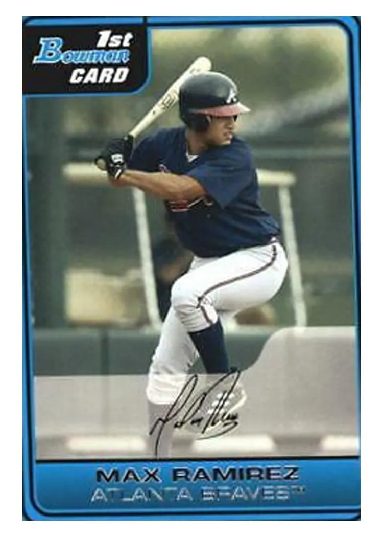 2006 Bowman Prospects Max Ramirez #B52 card
