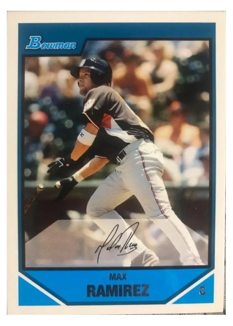 2007 Bowman Draft Picks & Prospects Max Ramirez #BDPP84 card