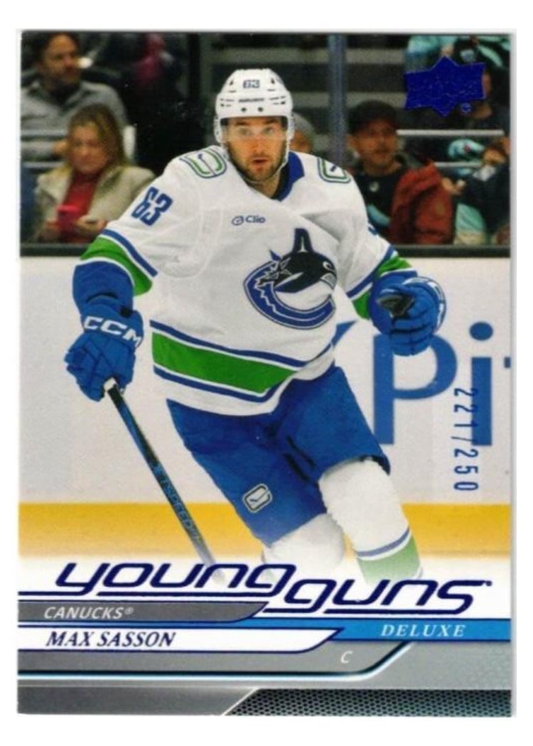 2024-25 Upper Deck Base Set Max Sasson #716 card