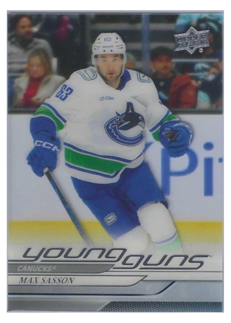 2024-25 Upper Deck Base Set Max Sasson #716 card