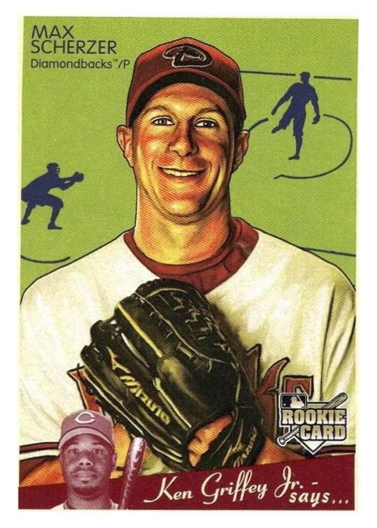 2008 Upper Deck Goudey Max Scherzer #6 card