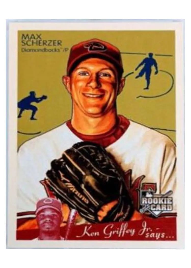 2008 Upper Deck Goudey Max Scherzer #6 card