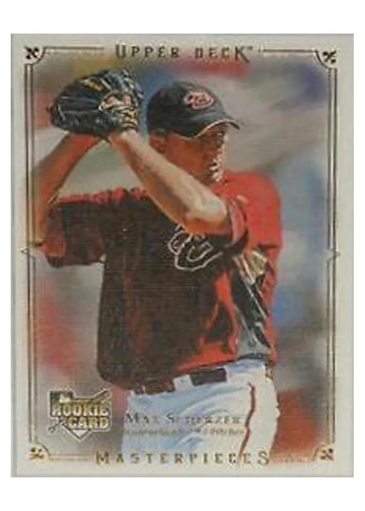 2008 Upper Deck Masterpieces Max Scherzer #5 card