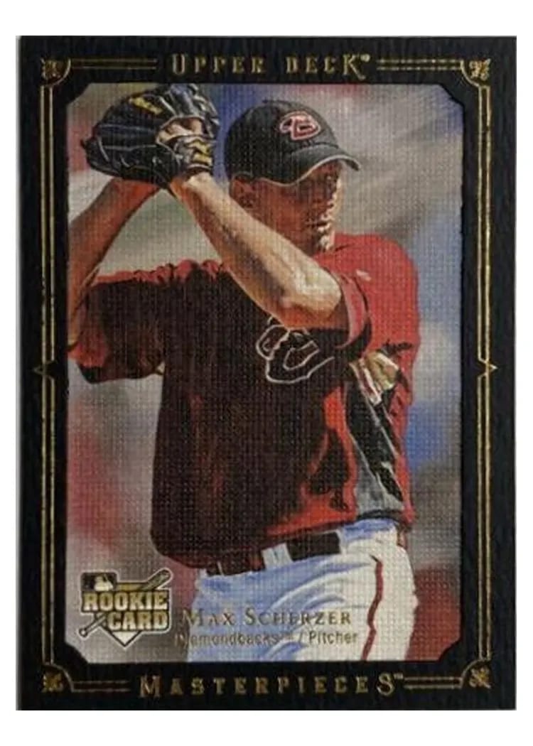2008 Upper Deck Masterpieces Max Scherzer #5 card